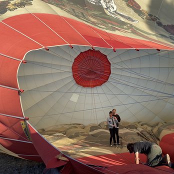 Sky's The Limit Ballooning - Photo inside balloon - Hot Air Balloons Near Me - Los Olivos, California
