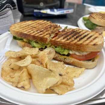 Caterina’s - Veg panini (chips purchased separately) - Gelato Near Me - San Clemente, California