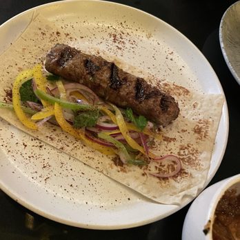 Movida - Lamb & Beef Koobideh mini skewer - Persian/Iranian Near Me - San Francisco, California Movida - Lamb & Beef Koobideh mini skewer - Persian/Iranian Near Me - San Francisco, California