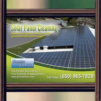 Pioneer Services - Clean Solar Panels can help generate 20-30% more energy. We have cleaned the panels on this home for many years. - Window Washing Near Me - Sunnyvale, California Pioneer Services - Clean Solar Panels can help generate 20-30% more energy. We have cleaned the panels on this home for many years. - Window Washing Near Me - Sunnyvale, California