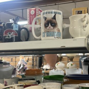 Flip Side Thrift - Cups and mugs section. - Thrift Stores Near Me - Rohnert Park, California Flip Side Thrift - Cups and mugs section. - Thrift Stores Near Me - Rohnert Park, California
