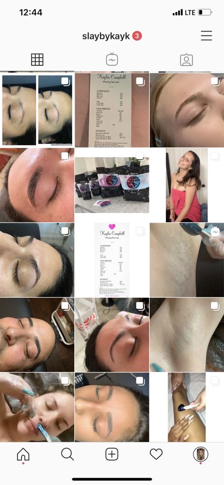 Pretty Little Rose Waxing Studio Logo