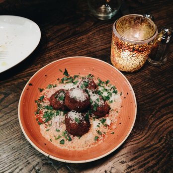 Alta Strada - Crunchy Meatballs ($12). - Italian Near Me - Fairfax, Virginia Alta Strada - Crunchy Meatballs ($12). - Italian Near Me - Fairfax, Virginia
