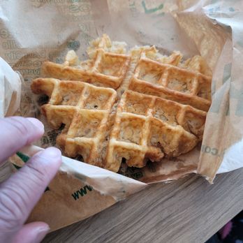 Quickly - Mochi Waffle. Kids couldn't wait. - Bubble Tea Near Me - Hayward, California