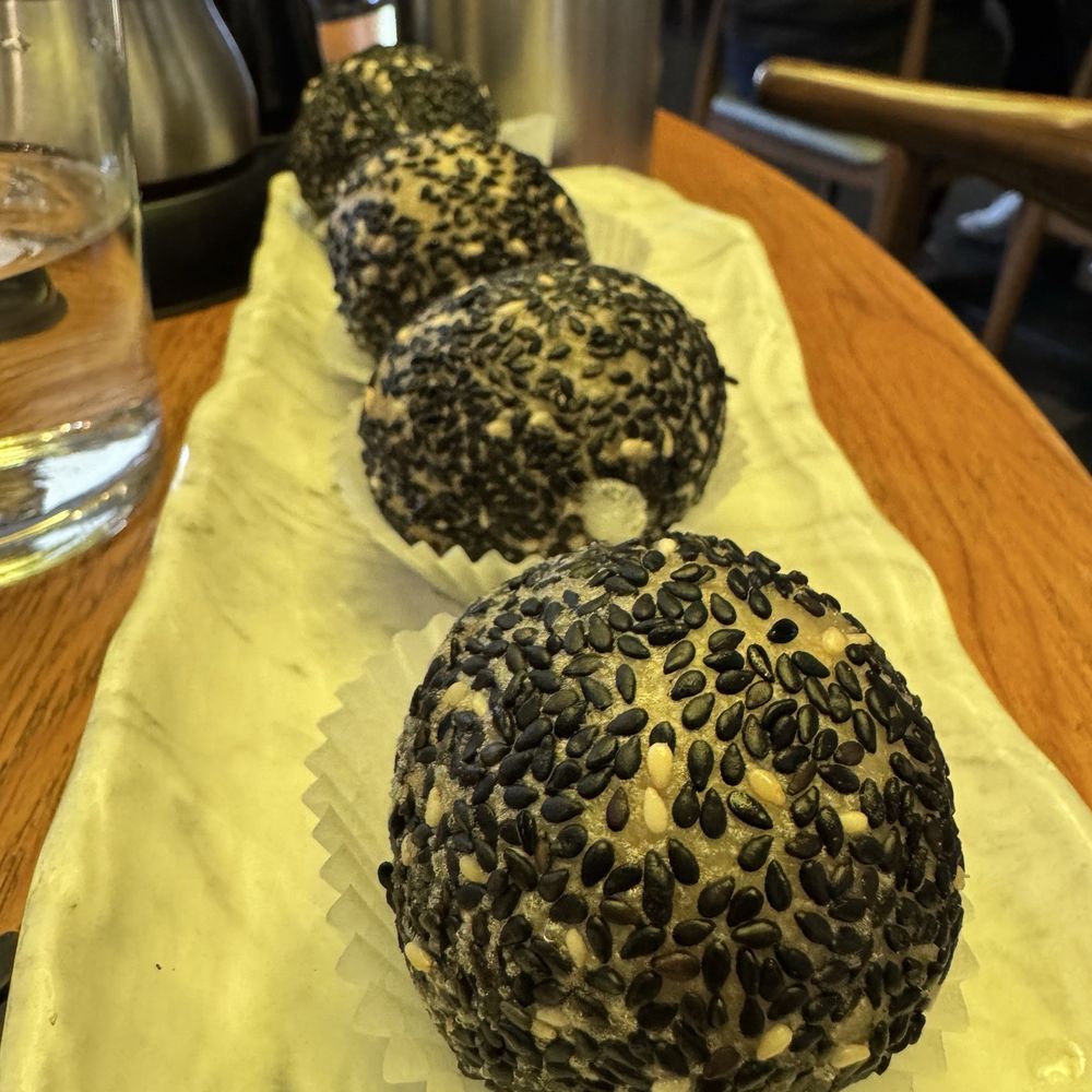 Osmanthus Dim Sum Lounge - Black sesame balls - Cocktail Bars Near Me - San Francisco, California Osmanthus Dim Sum Lounge - Black sesame balls - Cocktail Bars Near Me - San Francisco, California