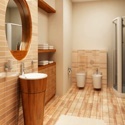 Above Board Flooring - Bathroom tile