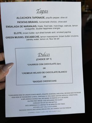 Menu photo 2 A Different Beast Las Vegas, NV Menu photo 2 A Different Beast Las Vegas, NV