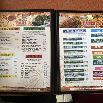 La Palapa Mexican Restaurant - Menu 3/16/25 - Mexican Near Me - Santa Rosa, California La Palapa Mexican Restaurant - Menu 3/16/25 - Mexican Near Me - Santa Rosa, California