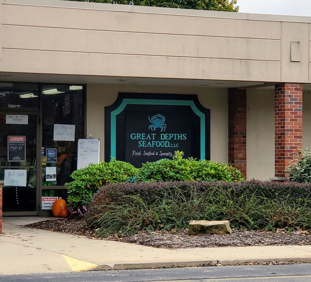 Great Depths Seafood Logo