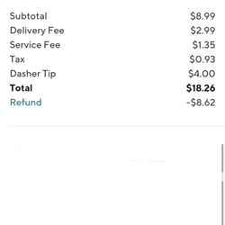 Honey Creek Package Store - Receipt