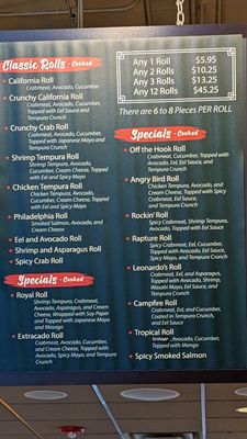 Menu photo 3 Sushi Primos Normal, IL