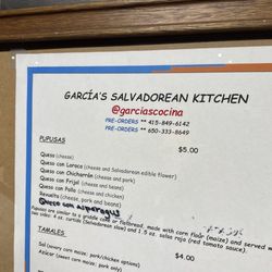 Garcia's Salvadorean Kitchen
