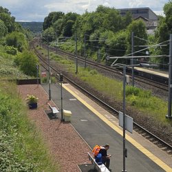 Larbert Train Station