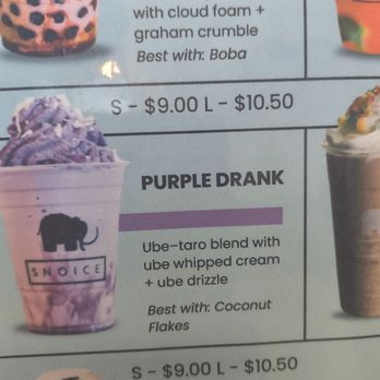 Snoice - Ingredients... - Bubble Tea Near Me - Spring Valley, California Snoice - Ingredients... - Bubble Tea Near Me - Spring Valley, California