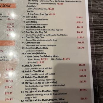 Viet Noodle Bar - Menu - Vietnamese Near Me - Las Vegas, Nevada