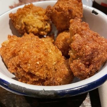 Noble Smoke - Anson Mills Hush Puppies - Barbeque Near Me - Charlotte, North Carolina
