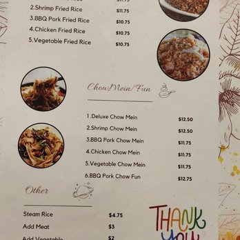 Hong Kong Restaurant - Menu pg 4 Feb 2026 - Chinese Near Me - Rio Vista, California