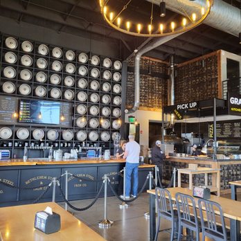 2 Silos Brewing - Inside brewery - Brewpubs Near Me - Manassas, Virginia
