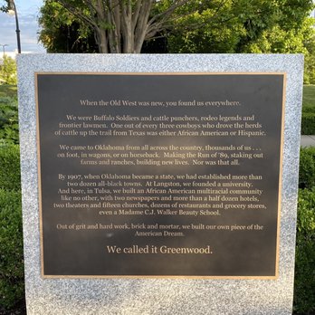 The John Hope Franklin Reconciliation Park - Parks Near Me - Tulsa, Oklahoma The John Hope Franklin Reconciliation Park - Parks Near Me - Tulsa, Oklahoma