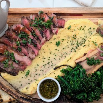 Lemon & Thyme - Tomahawk steak was bomb - New American Near Me - Costa Mesa, California Lemon & Thyme - Tomahawk steak was bomb - New American Near Me - Costa Mesa, California
