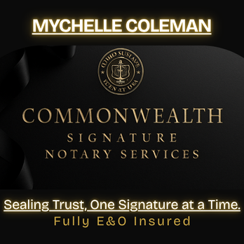 1. Commonwealth Signature Notary Services