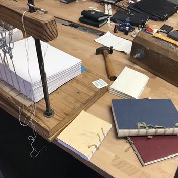 Dallas Makerspace - Bookbinding - learn to make your own or buy from this master at the Scarborough Fair each spring. - Makerspaces Near Me - Carrollton, Texas