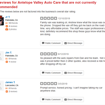 Antelope Valley Auto Care - 3 Most recent unused reviews - Auto Repair Near Me - Lancaster, California Antelope Valley Auto Care - 3 Most recent unused reviews - Auto Repair Near Me - Lancaster, California