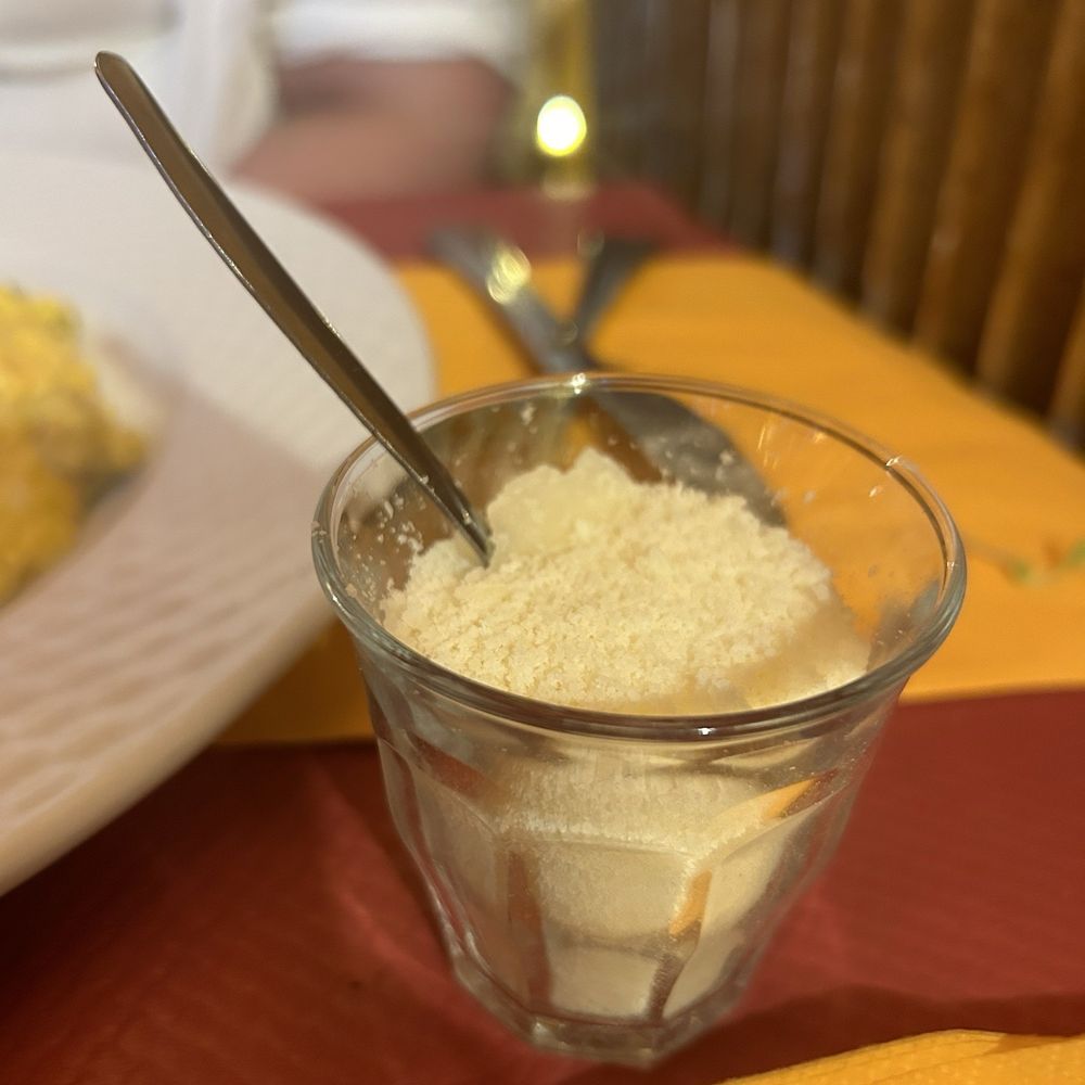 Al Caratello - Shot glass of parm! - Italian Near Me - Paris, 75 Al Caratello - Shot glass of parm! - Italian Near Me - Paris, 75