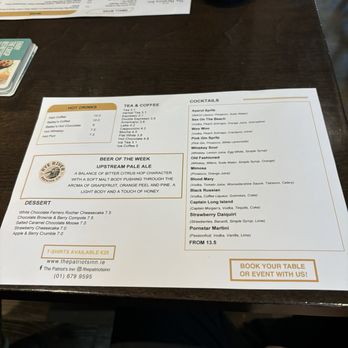 The Patriot Inn - Menu Sept 2024 - Irish Pub Near Me - Dublin, D The Patriot Inn - Menu Sept 2024 - Irish Pub Near Me - Dublin, D