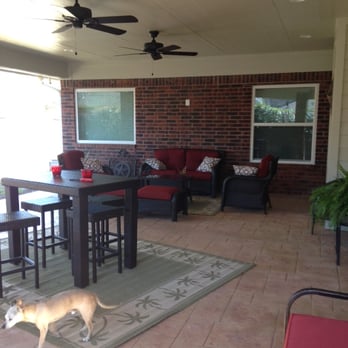 Colony Builders - Love my new patio!! and look at the beautiful windows.  Thank you Colony Builders. - General Contractors Near Me - Houston, Texas