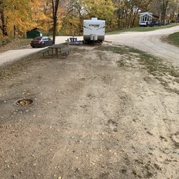 They call this a camping spot? Actually 3?Pathetic