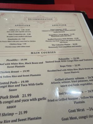 Menu photo 2 The Cuban place Orange Park, FL Menu photo 2 The Cuban place Orange Park, FL