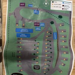 Lakeside RV Park - No lake - campground map