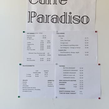 Caffe Paradiso - Cafes Near Me - Brentwood, California