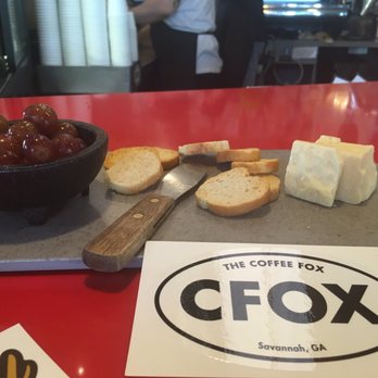 The Coffee Fox - Cheese board - Coffee & Tea Near Me - Savannah, Georgia The Coffee Fox - Cheese board - Coffee & Tea Near Me - Savannah, Georgia