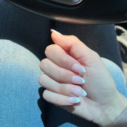 French tip gel by Jimmy French tip gel by Jimmy