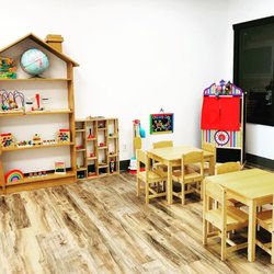 The Pearl Hummingbird - A section of our class room where the little ones can participate in independent play.