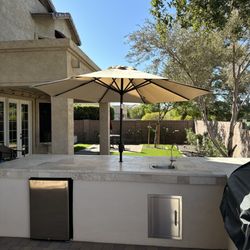 Brown Dog Designs - Work side of the bar