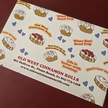 Old West Cinnamon Rolls - Bakeries Near Me - Pismo Beach, California Old West Cinnamon Rolls - Bakeries Near Me - Pismo Beach, California