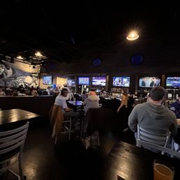 Bar area is pretty big