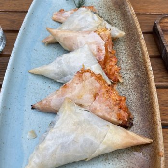 Armav - Spinach Feta Phyllo (plus some a sampling of their Red Pepper version, thanks to Chef Tony) - Mediterranean Near Me - Los Angeles, California