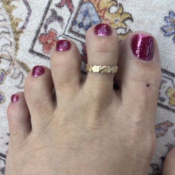 Blooming Nails - Yesterday's pedicure! - Nail Salons Near Me - Urban Honolulu, Hawaii