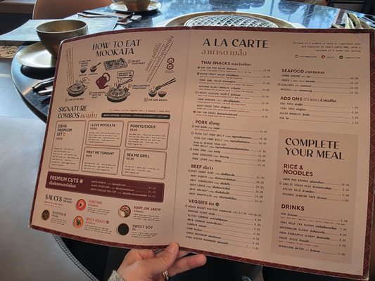 Menu photo 2 Osha Mookata Scarborough, ON