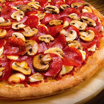 Pizza Guys - Pepperoni Mushroom Pizza - Pizza Near Me - Galt, California Pizza Guys - Pepperoni Mushroom Pizza - Pizza Near Me - Galt, California