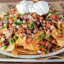 Big Horn BBQ - Brisket Nachos