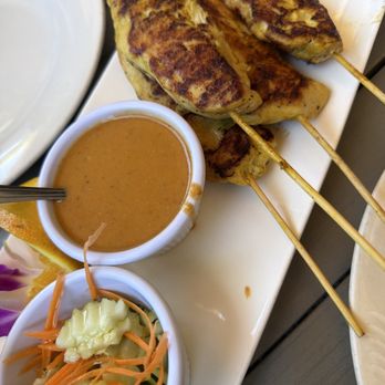 Aroi Thai On Prospect - Chicken satay - Thai Near Me - La Jolla, California Aroi Thai On Prospect - Chicken satay - Thai Near Me - La Jolla, California