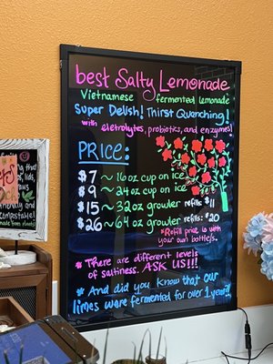 Best Salty Lemonade by null