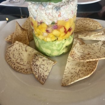 Chart House - Shrimp , Crab , Avocado & Mango Stack - Seafood Near Me - Weehawken, New Jersey Chart House - Shrimp , Crab , Avocado & Mango Stack - Seafood Near Me - Weehawken, New Jersey