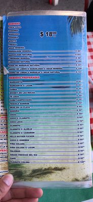 Menu photo 2 Mariscos Colima Tijuana, BCN Menu photo 2 Mariscos Colima Tijuana, BCN