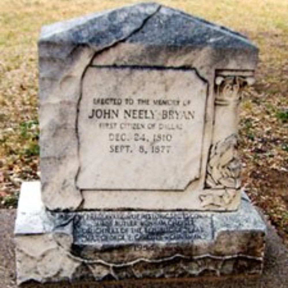 Pioneer Cemetery - John Neely Bryan - Funeral Services & Cemeteries Near Me - Dallas, Texas Pioneer Cemetery - John Neely Bryan - Funeral Services & Cemeteries Near Me - Dallas, Texas